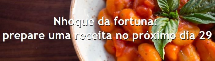 dia do blog - nhoque