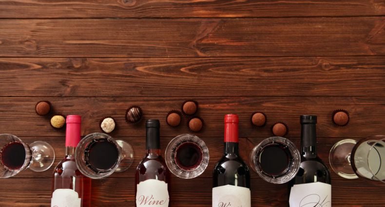 harmonização de vinhos e chocolate