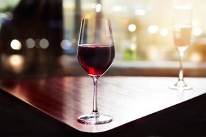taça de vinho bordeaux