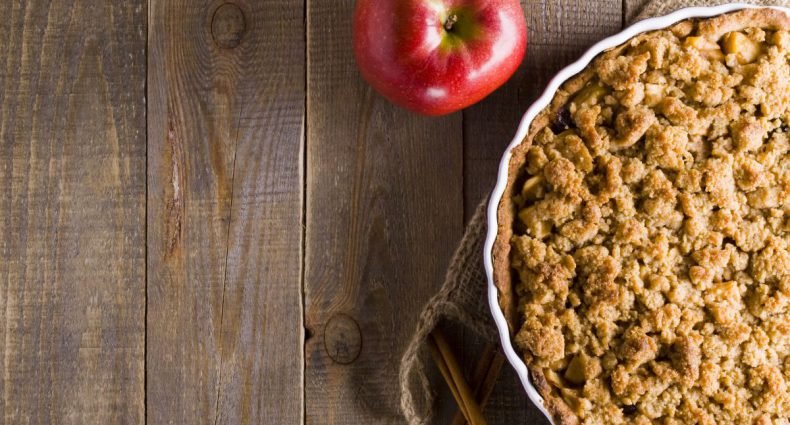 crumble de maçã e caju capa