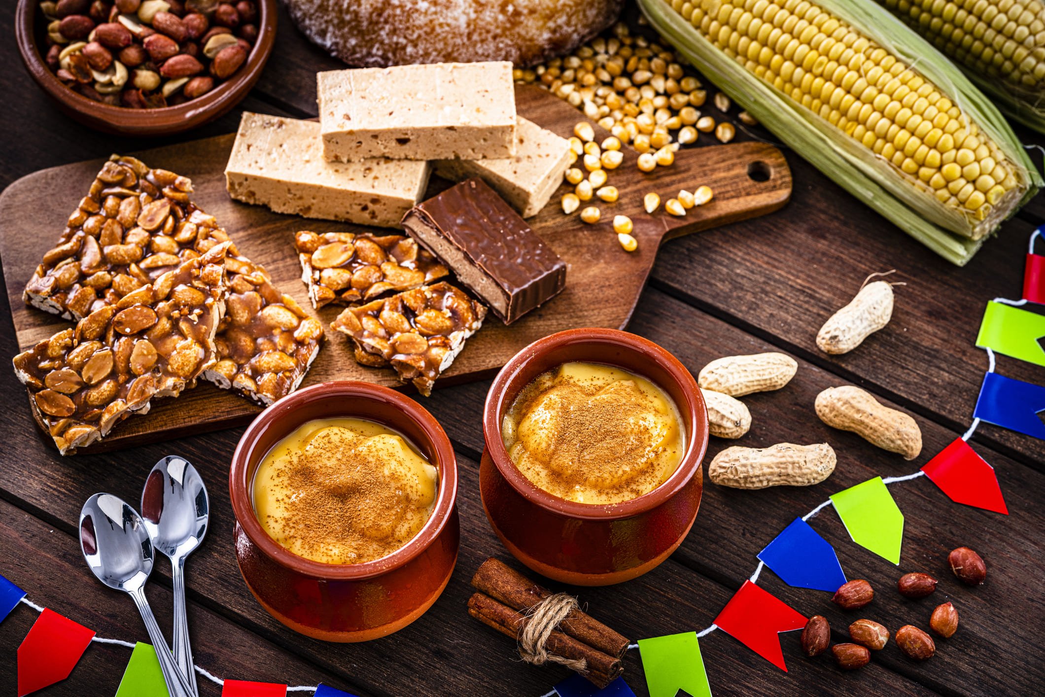 Sobremesas tradicionais para festa junina.