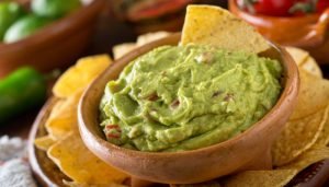 cerveja e petisco - guacamole