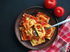 raviolli de espinafre - capa