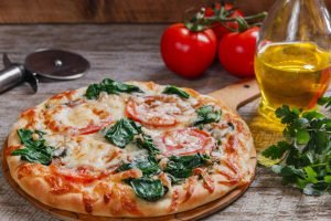 pizza de espinafre - capa