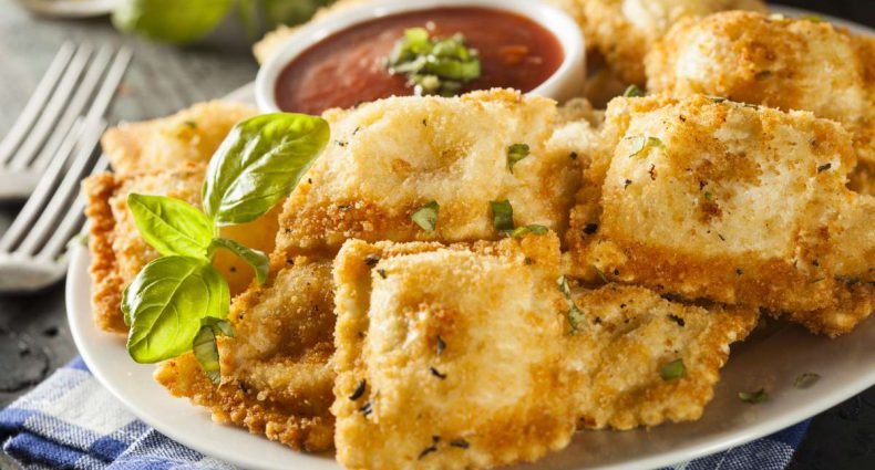 raviolli frito - capa