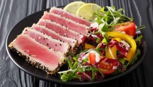 harmonização de vinhos e peixes - atum