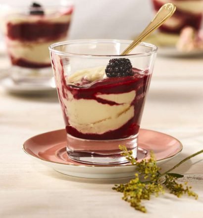 Trifle de erva-cidreira e framboesa - capa
