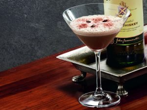 whisky latte - texto