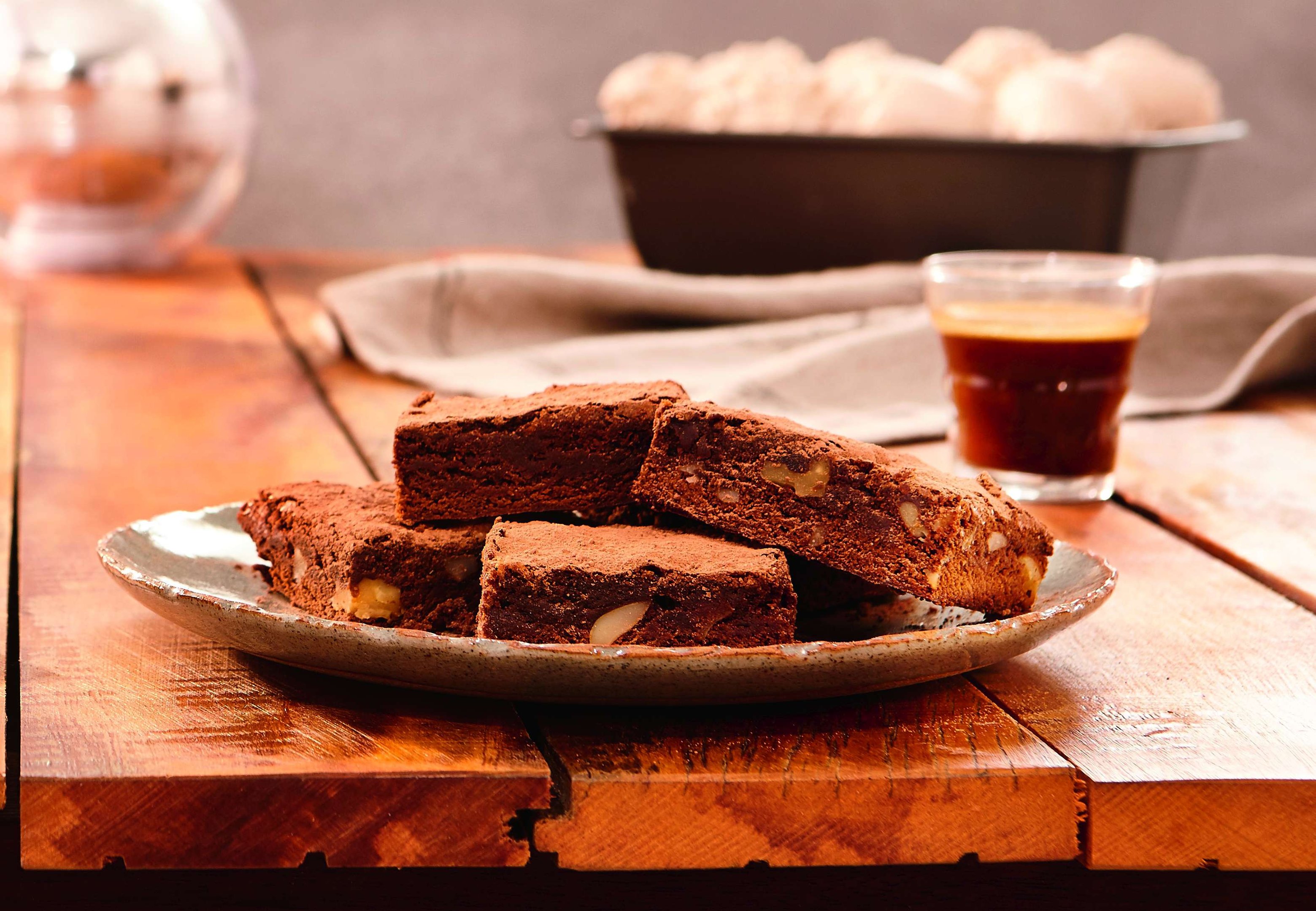 [Receita] Brownie de café e chocolate meio amargo Blog do Pão