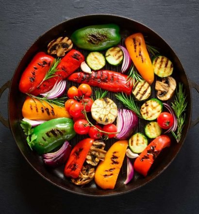 churrasco vegetariano - capa