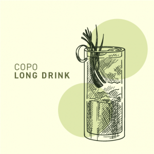 Copo Long Drink ilustrativo