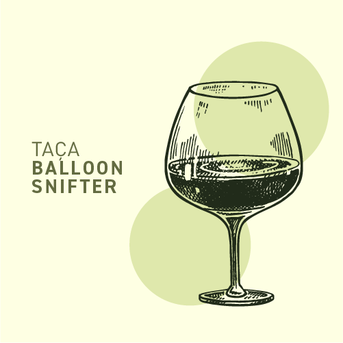 Taça Balloon Snifter elegante
