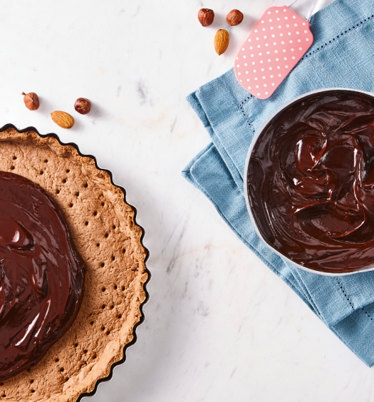 torta de chocolate - capa