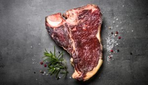 carne maturada a seco - crosta
