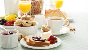 café da manhã leve