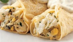 receitas de panqueca bacalhau