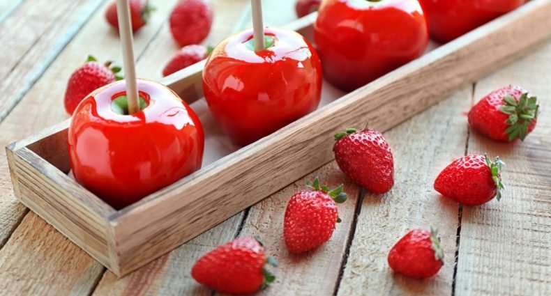 receita maçã do amor