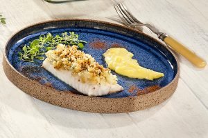 Receita de filé de Abadejo com crosta de limão