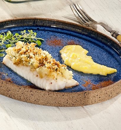 Receita de filé de Abadejo com crosta de limão