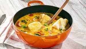 Moqueca de bacalhau