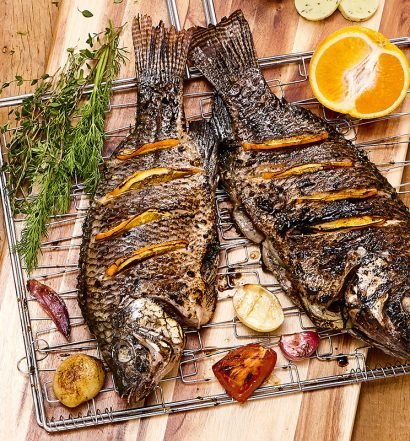 Receita de Tilápia na Brasa