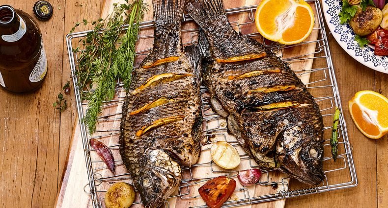 Receita de Tilápia na Brasa