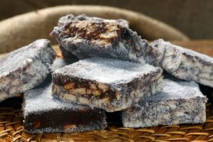 receita de palha italiana de leite em pó