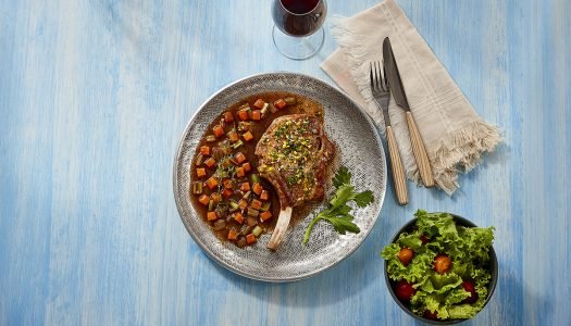 [Receita] Prime rib suíno assado com gremolata