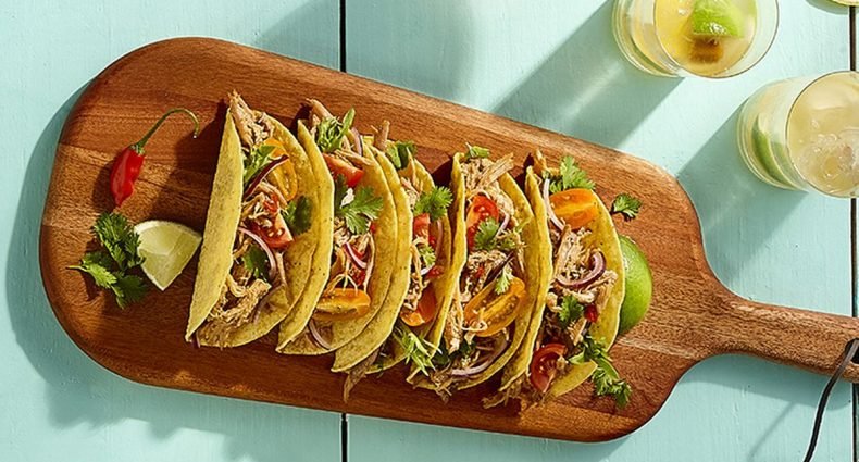 receita de tacos com pernil suíno