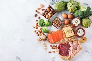 alimentos ricos em fibra e proteína capa