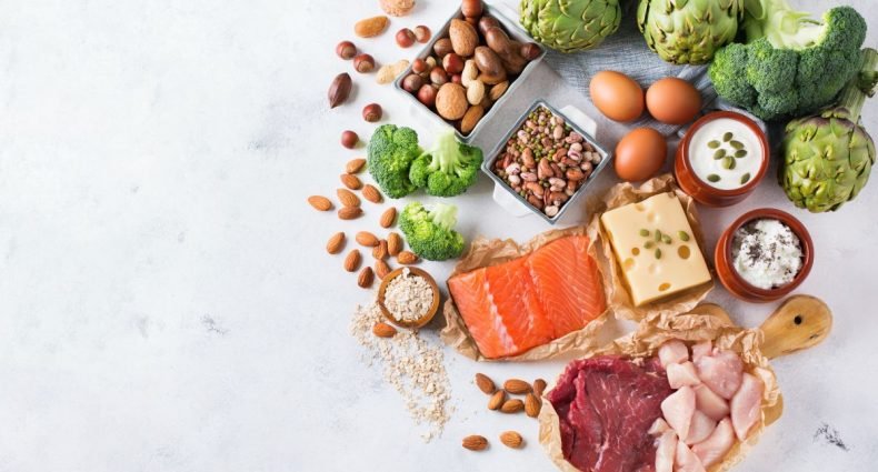 alimentos ricos em fibra e proteína capa