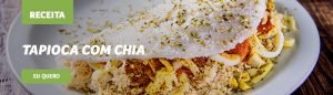 café da manhã saudável e rápido tapioca