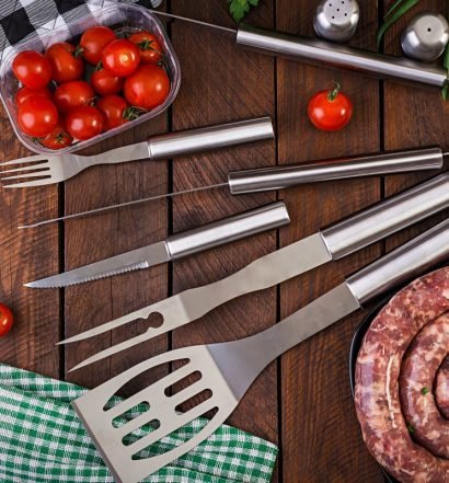utensílios de churrasco capa