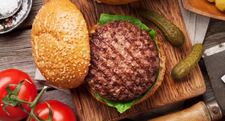 carnes para hambúrguer capa