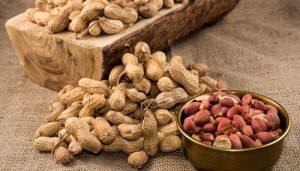 alimentos ricos em zinco amendoim