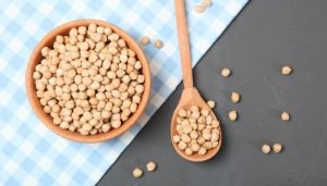 alimentos ricos em zinco grão-de-bico