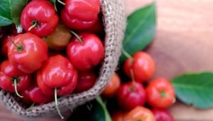 frutas cítricas acerola