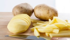 alimentos ricos em potássio batata