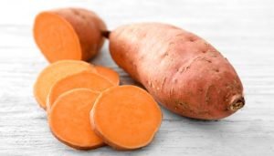 alimentos ricos em potássio batata-doce
