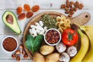 alimentos ricos em potássio capa