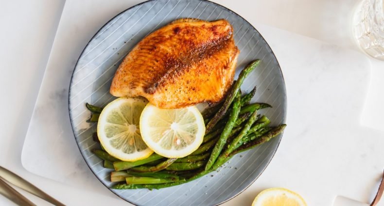 filé de tilápia com aspargos capa