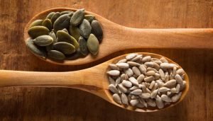 alimentos ricos em ferro sementes