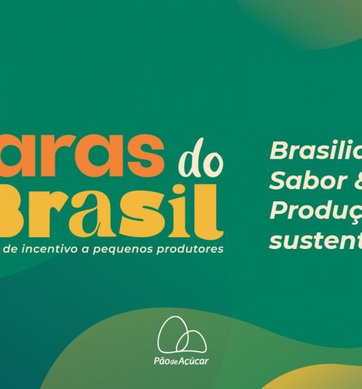 banner do Programa Caras do Brasil, do Pão de Açúcar