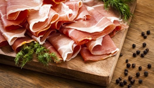Desfrutando o sabor autêntico do presunto parma
